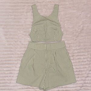 Zara’s Gingham Set Top & Shorts